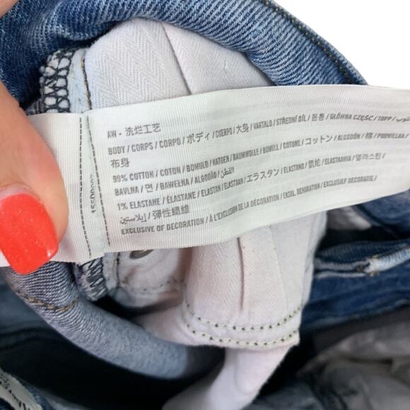 Abercrombie & Fitch Curve Love The 90s Straight Ultra High Rise Jeans - Picture 4 of 6